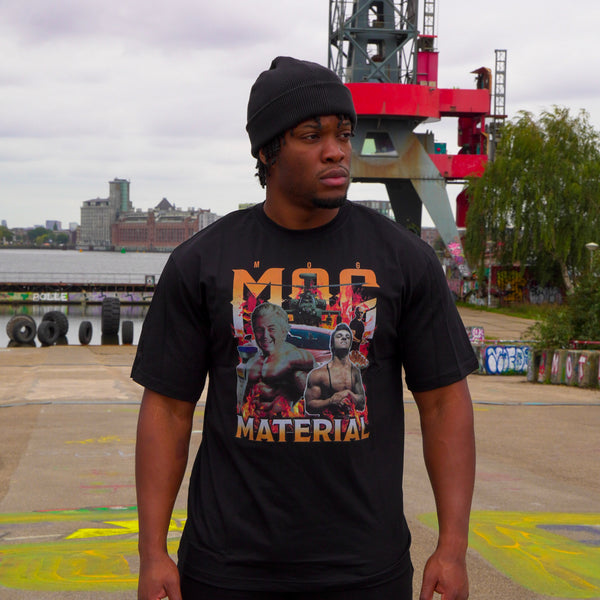 The Tee Limited Edition oversized heren zwart - 220+ GSM zwaar katoen